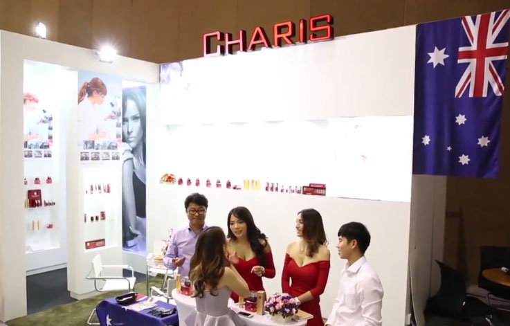 Exhibition charis ในงาน Health & Beauty Expo 2014 ที่ อิมแพ็ค เมืองทองธานี