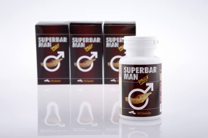 Super Bar Man 500 Mg. 100 Capsules